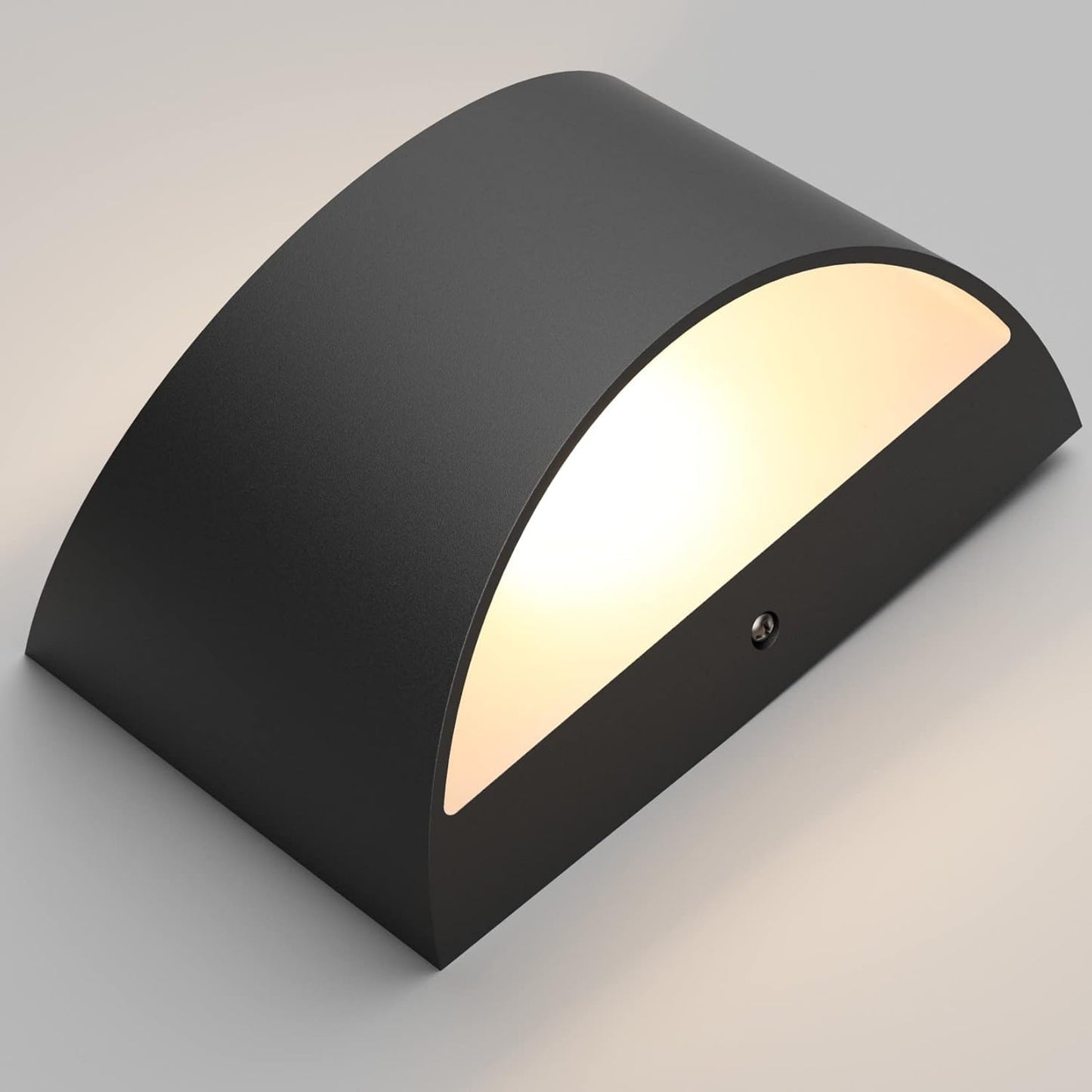 Elegant Black LED Wall Light